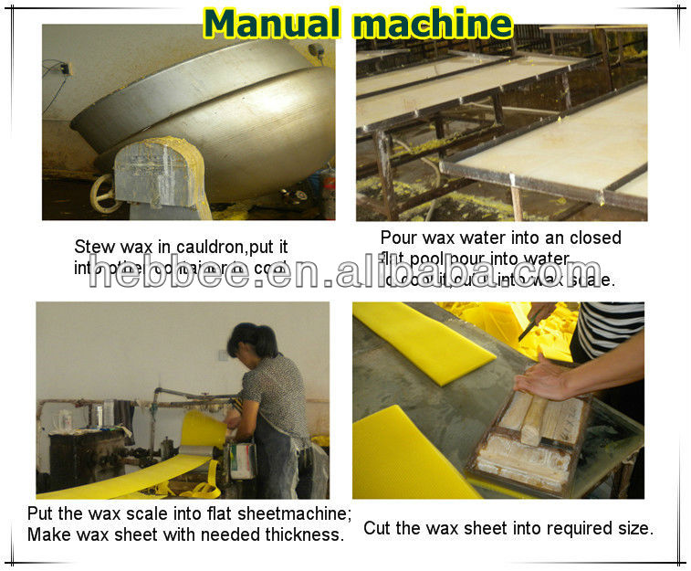 comb foundation sheet from asia bee