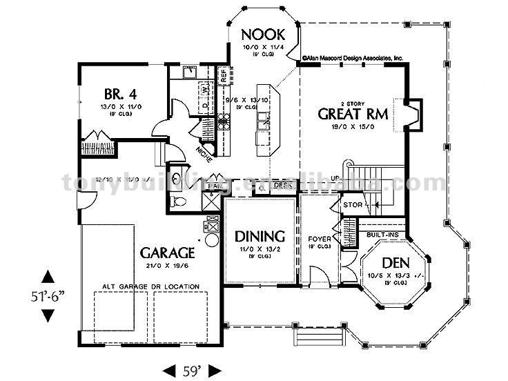 Victorian House Plans,Architectural House Plan,Prefab House Plan ...