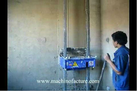 レンダリング機オート/モルタルを左官工事のマシンのための壁/セメントの石膏のマシン仕入れ・メーカー・工場