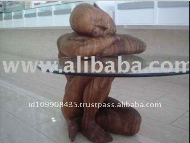 最もよい質の装飾のTikiのやし彫像木彫刻問屋・仕入れ・卸・卸売り