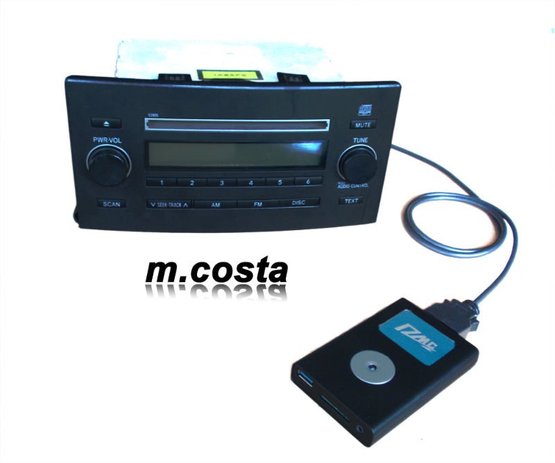 car cd changer USB/SD/AUX/BT for V.W/Mazda/Toyota/Honda/Hyundai/Nissan/Clarion