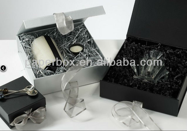 kraft paper box with pvc window for cake