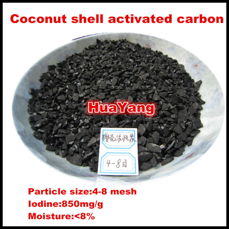 coconut shell washed activated carbon for water treatment plant