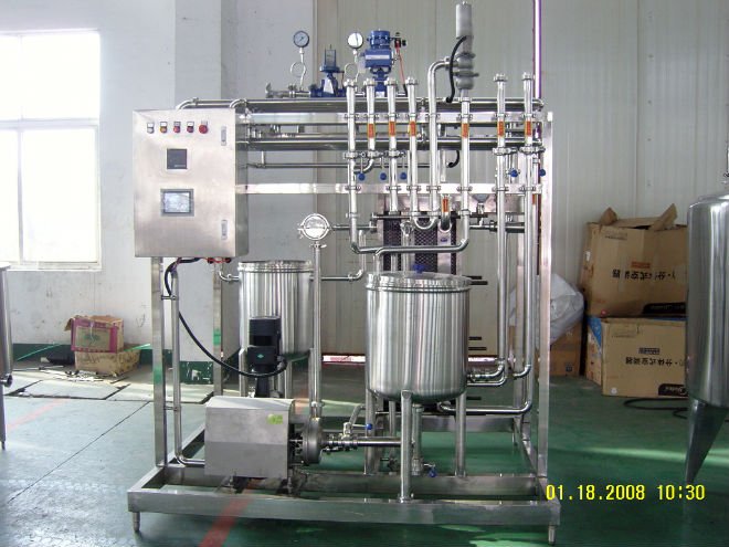 plate type pasteurizer