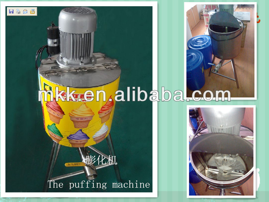 soft ice cream machine enclosed to UL and CE certification