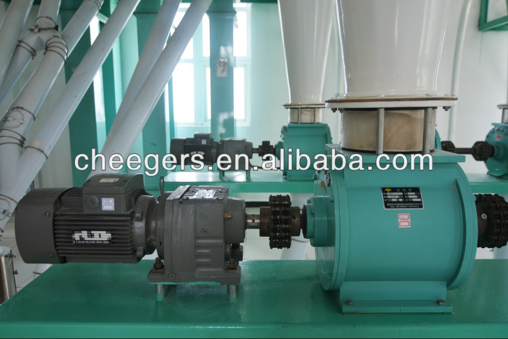 ROTARY AIRLOCK VALVE for biscuit production line