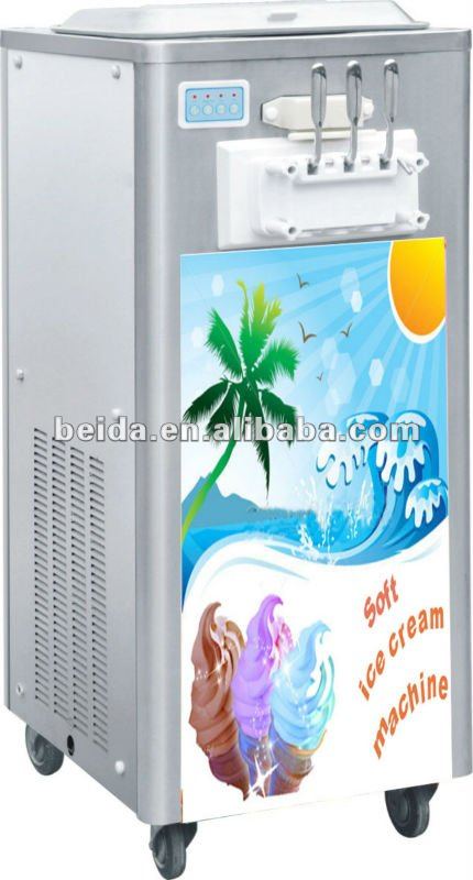 Precooling keep at night ice cream machine(Soft ice cream maker)
