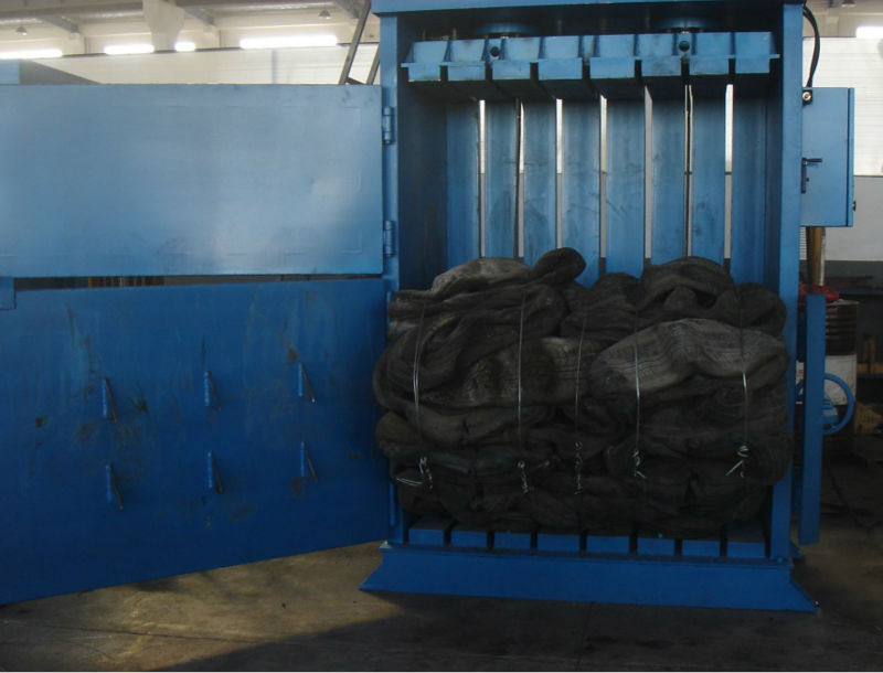 タイヤタイヤのリサイクルスクラップ上海ジュエル圧縮荷造り機仕入れ・メーカー・工場