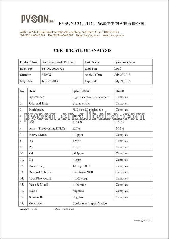 cocoa seed extract powder from PYSON