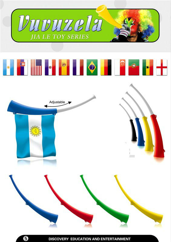 2014年ブラジルワールドカップサッカーファンホーン/サッカートランペットブブゼラホーンを応援仕入れ・メーカー・工場