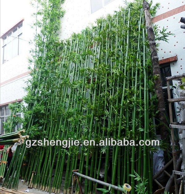 中国工場は偽の装飾的な緑色の装飾のための屋内の竹の木問屋・仕入れ・卸・卸売り