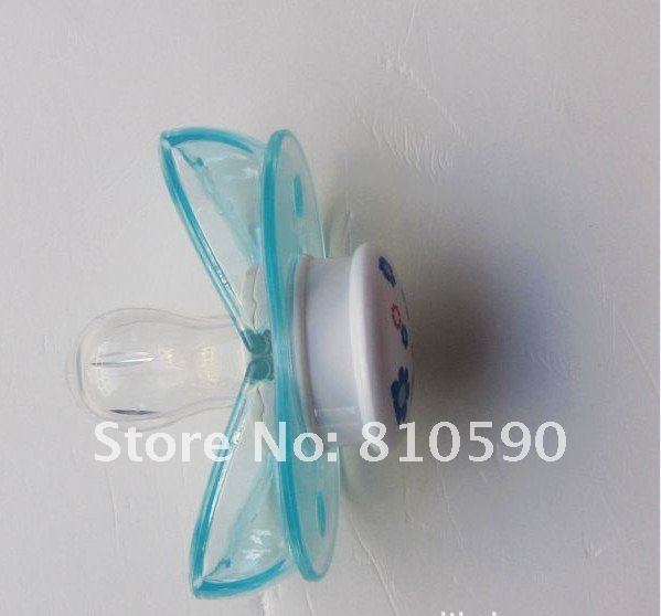 FREE SHIPPING Wholesale baby pacifiers blue, red pp pacifier Drop automatic closure baby products 10pcs/lot