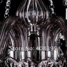 Crystal Chandelier with 6 Lights - Graceful Candle Featured Style