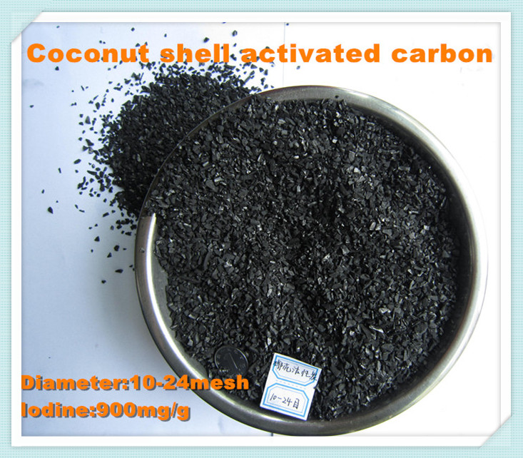 4x8 mesh granular coconut shell activated carbon for potable water treatment