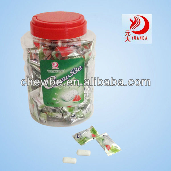 chewbe dragee tutti-frutti bubble gum