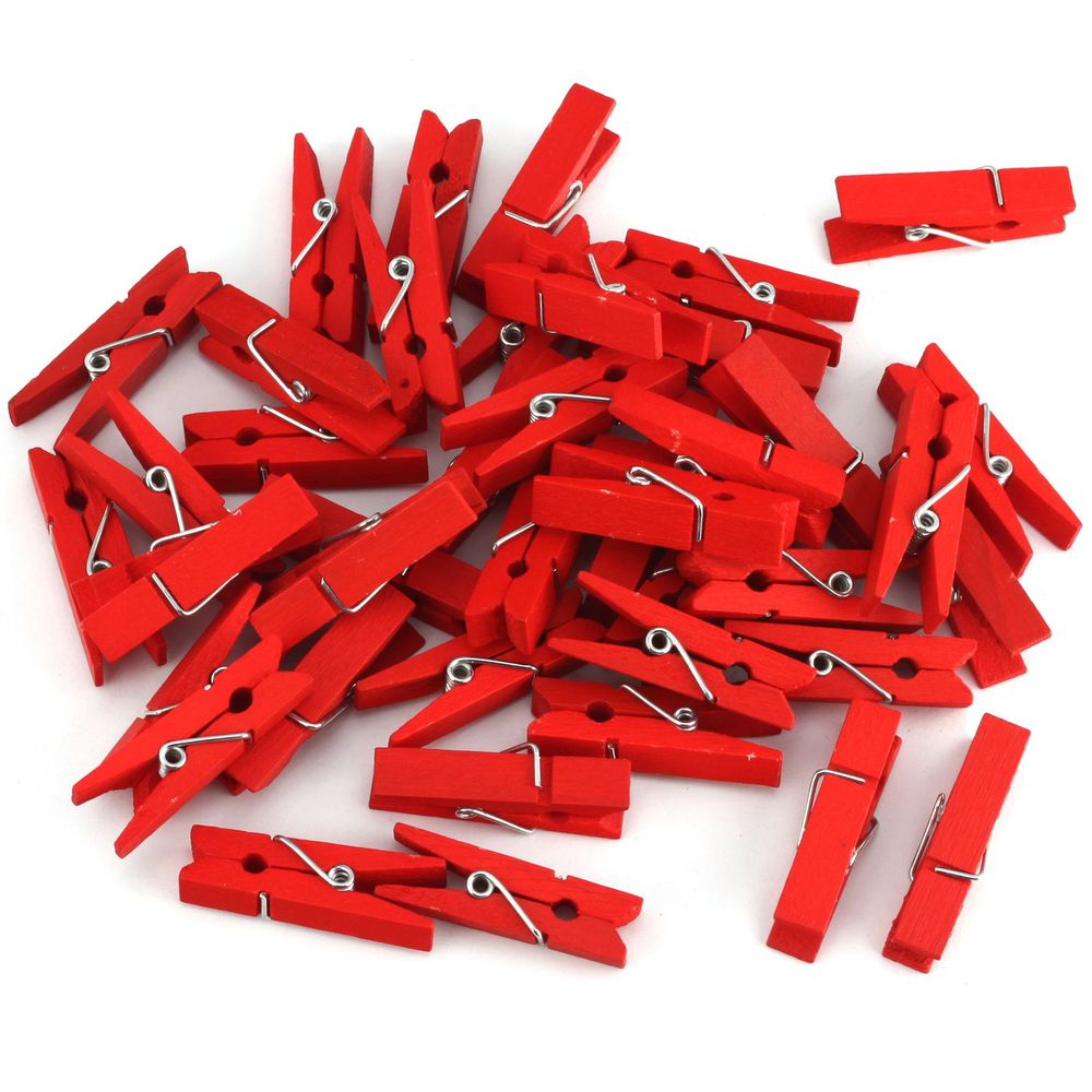 Wooden Spring Clothespins Wooden Spring Clothespins