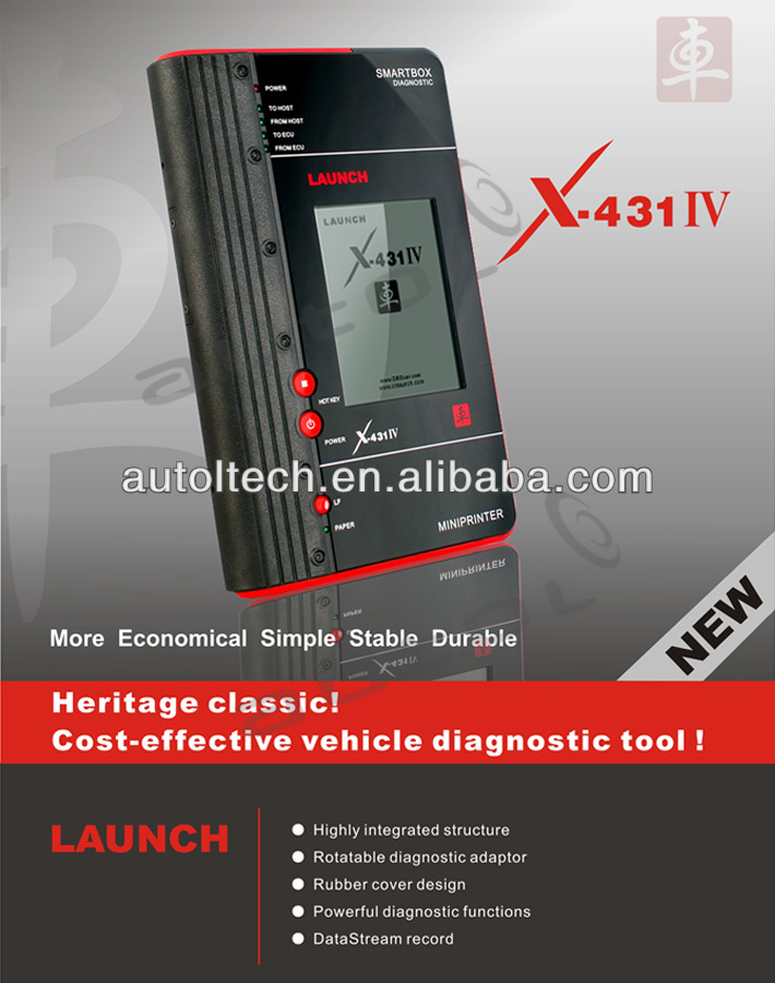 Original Launch X431 IV GX4 Auto Scanner Global Version Free Update