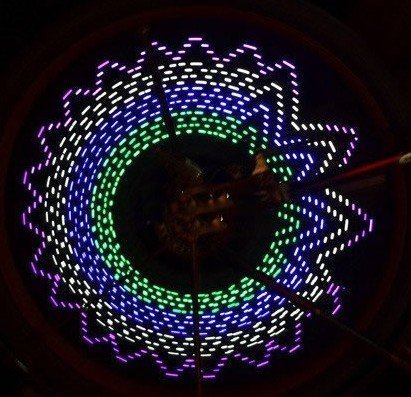 Bike Bicycle Tire Wheel Valve 16 Led Flash Light/32 Style Bike Bicycle Tire Wheel Valve 16 Led Flash Light/32 Style
