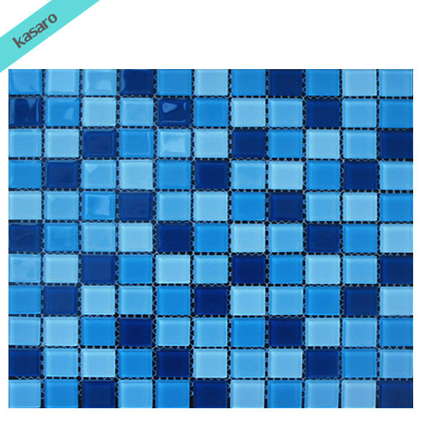Schwimmbad fliesen mosaik, blaue mosaik fliesen,im freien ...