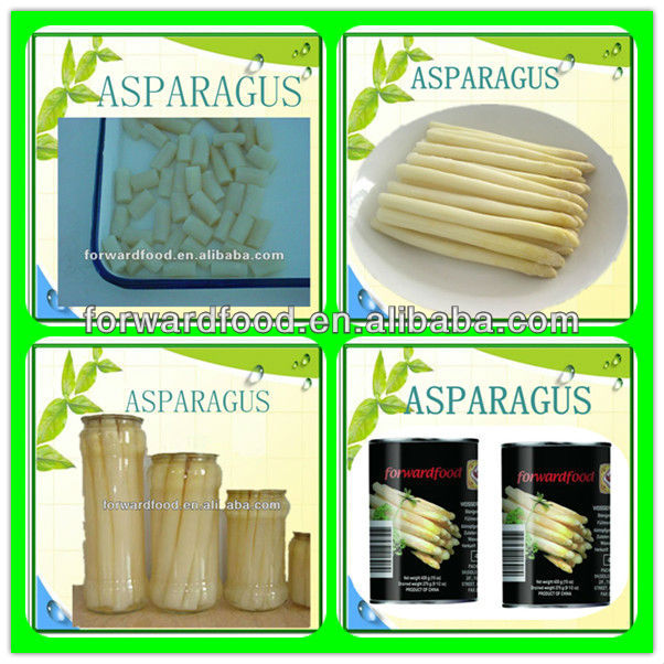 430g medium white asparagus spears