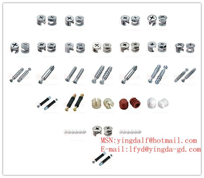 鉄コネクタカムロックボルト、 ナットの家具スクリュー仕入れ・メーカー・工場