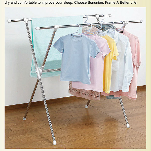 Bynx- スタイルバルコニーの服がラックを乾燥折り畳み式の衣服のラックdq-0168折りたたみ衣類乾燥ラック問屋・仕入れ・卸・卸売り