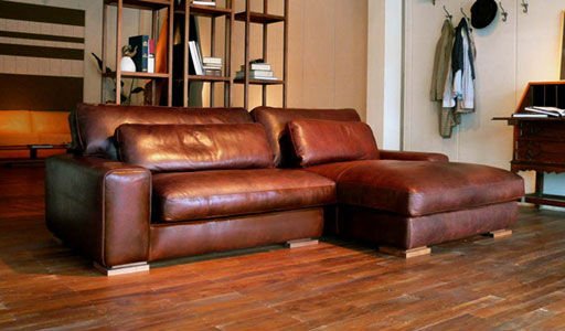 Durability Oil Leather Sofa Can Be Used Over 100 Years Body