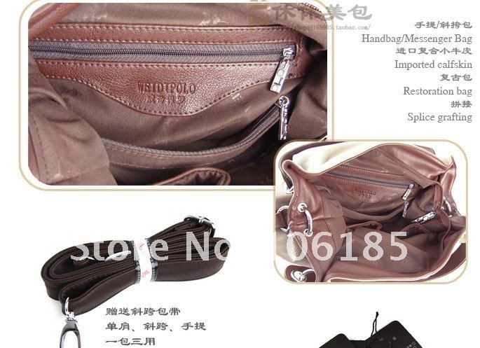 Hot Sale high quality Genuine leather handbags,can put magazine,freeshipping famous fashion fance designer leatherHQ-HB-86116