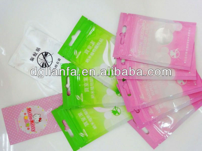 Custom Print Fin seal plastic black tea bags