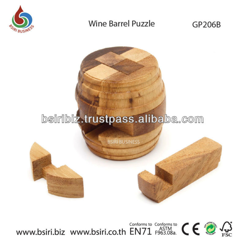 wooden puzzle Barrel Puzzle問屋・仕入れ・卸・卸売り