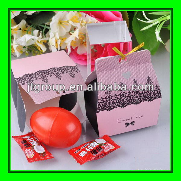 custom printing flat paper lollipop box