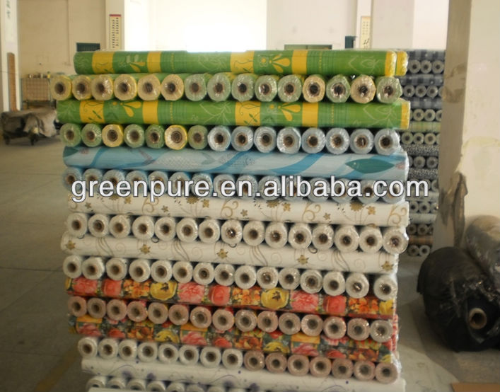 新しいデザインドットピンク中国東清潔でカット不- 毒性テーブル用台所用マットドロワーシェルフライナー仕入れ・メーカー・工場