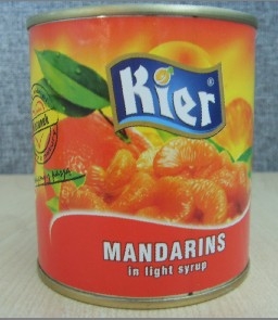 3kg 3100ml A10 canned mandarin orange segments in syrup
