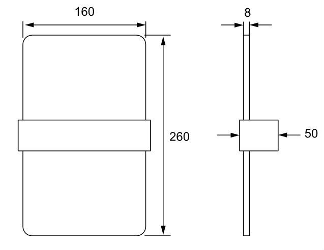 Modern Indoor Led Wall Light 6 Watt