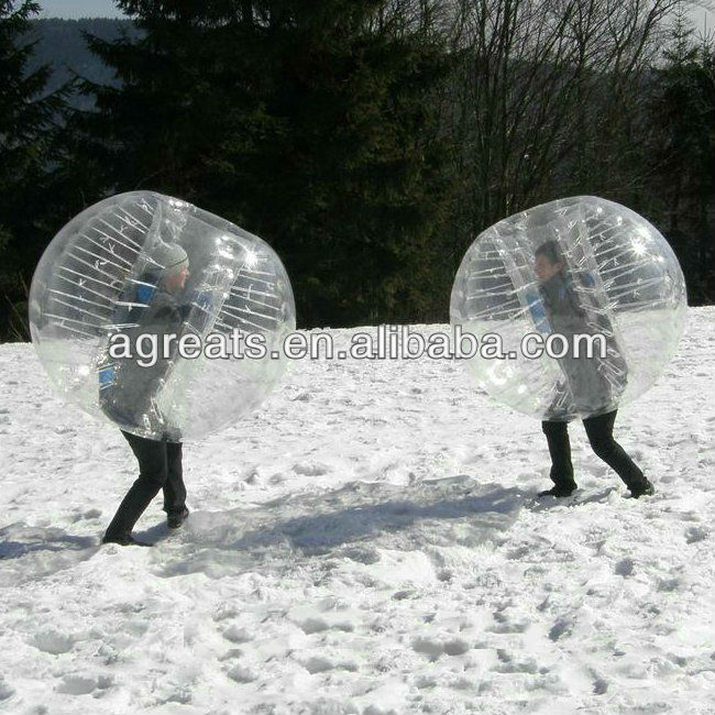 Transparent PVC, TPU bubble football, bumper balls for sale G7009