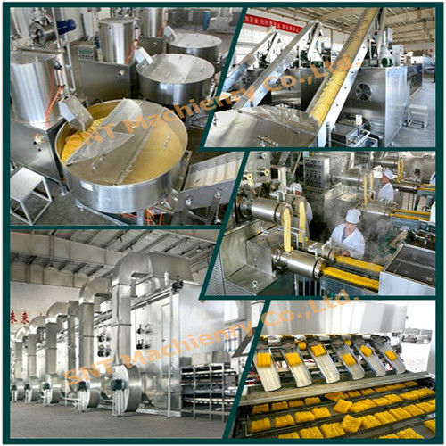 240000pcs/day Automatic Extruding Instant Noodle Production Line