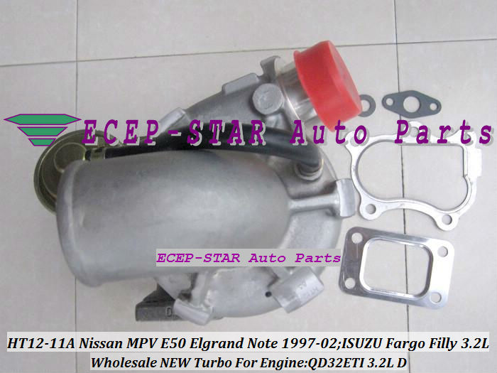HT12-11A HT12-11B Turbo Turbine Turbocharger For NISSAN MPV E50 Elgrand Note 1997-2002 ISUZU Fargo Filly 3.2L Engine QD32ETI (2)