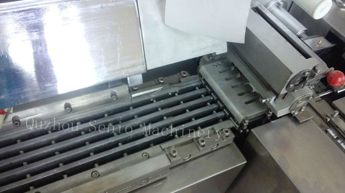 SM-II automatic square chewing gum or toffee candy stick wrapping machine