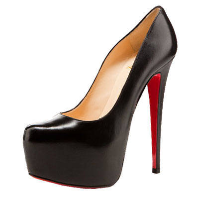red sole black heels ,pumps with red soles ,christian louboutin ...