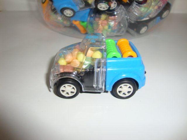 restoring force mini pickup truck candy toys functionmovement