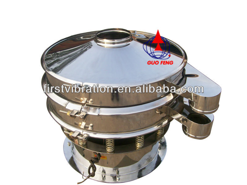 Powder sieving machine for black pepper