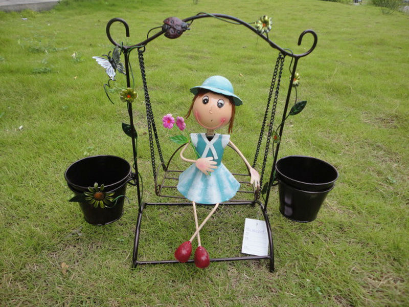 Al por mayor del metal, outdoor decoracion jardin al por mayor ...