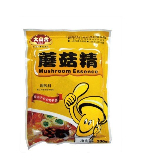 Pure taste of mushroom seasoning and essence flavor and paste