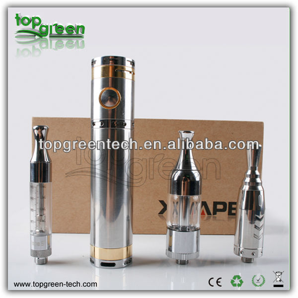 2013 Topgreen Newest Air conditioning stainless e cig battery xVape-x3 e cig battery mod