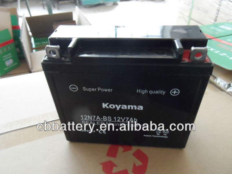 充電式乾電池battery12n7a-3aメンテナンスフリーバイクの問屋・仕入れ・卸・卸売り