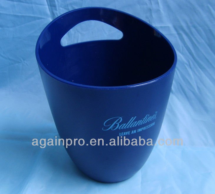 Wholesale Pails Pin Plastic Ice Bucket Champagne Cooler,China plastic