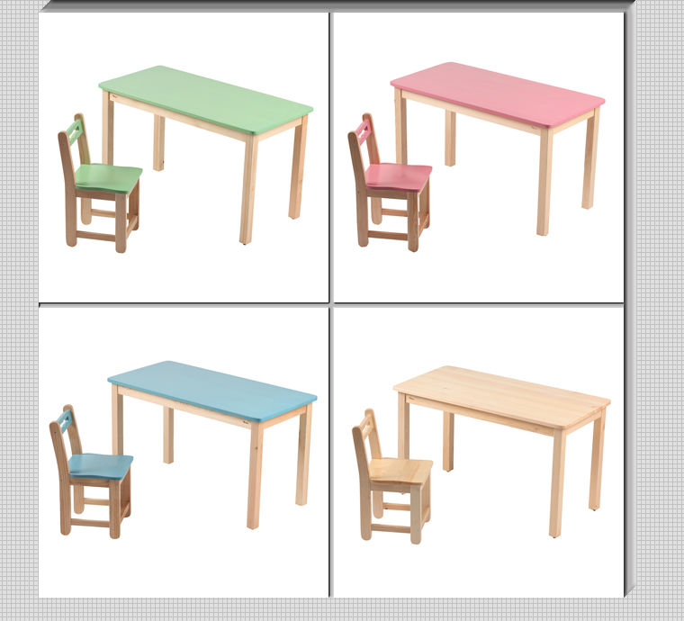 ウッド素材子供テーブルセットモンテッソーリ幼稚園木製家具仕入れ・メーカー・工場