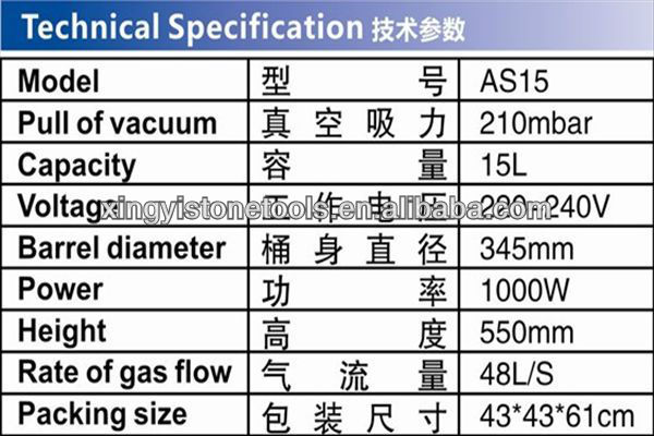 AS15 Technical Specification