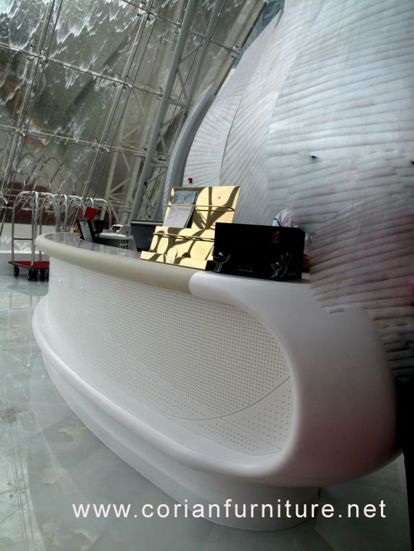 Corian hotel reception counter, View hotel reception counter ...