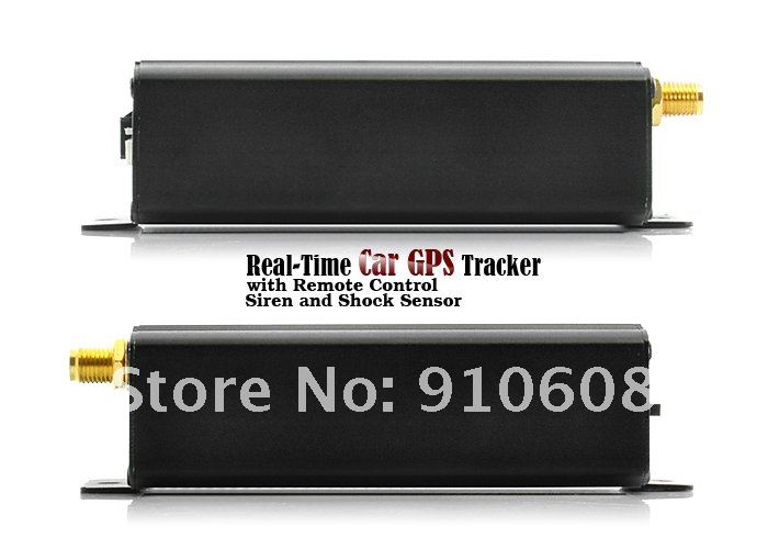 Free shipping TK103B Car GPS tracker+ Remote Control Quadband Car Alarm Free Spanish Portuguese PC GPS tracking system